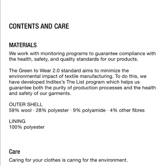 Zara Wool Blend Houndstooth Skirt - Picture 8 of 8